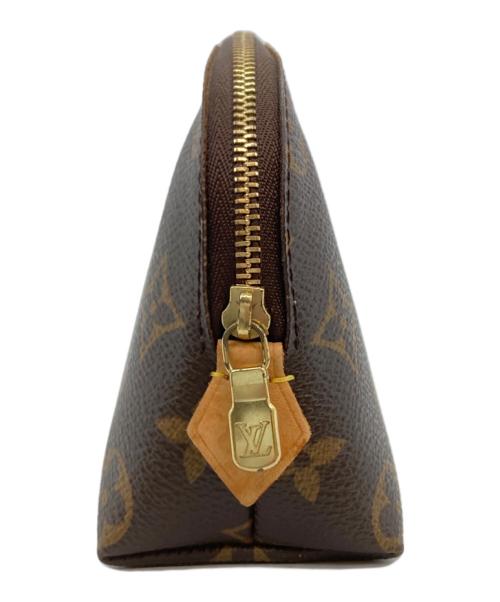 LOUIS VUITTON（ルイ ヴィトン）LOUIS VUITTON (ルイ ヴィトン) コスメポーチ ブラウンの古着・服飾アイテム