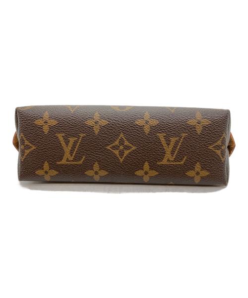 LOUIS VUITTON（ルイ ヴィトン）LOUIS VUITTON (ルイ ヴィトン) コスメポーチ ブラウンの古着・服飾アイテム