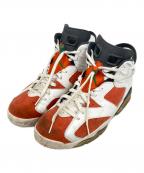 NIKEナイキ）の古着「AIR JORDAN6」｜オレンジ×ホワイト