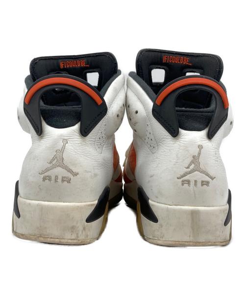 NIKE（ナイキ）NIKE (ナイキ) AIR JORDAN6 オレンジ×ホワイト サイズ:28の古着・服飾アイテム