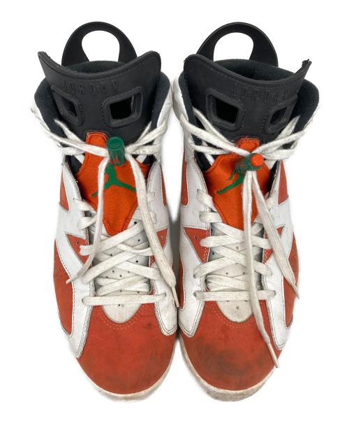 NIKE（ナイキ）NIKE (ナイキ) AIR JORDAN6 オレンジ×ホワイト サイズ:28の古着・服飾アイテム