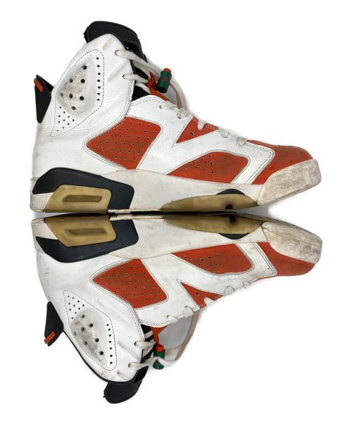 NIKE（ナイキ）NIKE (ナイキ) AIR JORDAN6 オレンジ×ホワイト サイズ:28の古着・服飾アイテム