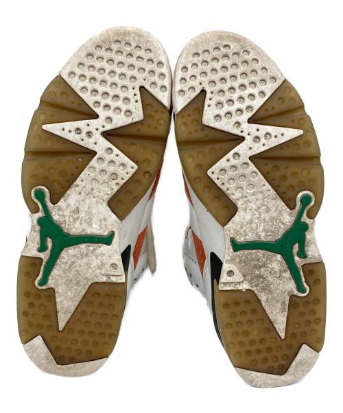 NIKE（ナイキ）NIKE (ナイキ) AIR JORDAN6 オレンジ×ホワイト サイズ:28の古着・服飾アイテム