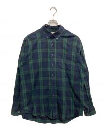 L.L.Bean（エルエルビーン）の古着「チェックシャツ」｜グリーン