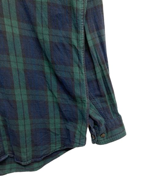 L.L.Bean（エルエルビーン）L.L.Bean (エルエルビーン) チェックシャツ グリーン サイズ:Mの古着・服飾アイテム