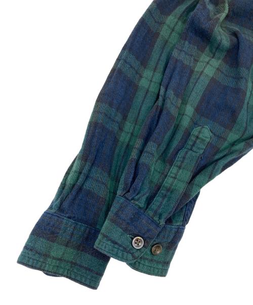 L.L.Bean（エルエルビーン）L.L.Bean (エルエルビーン) チェックシャツ グリーン サイズ:Mの古着・服飾アイテム