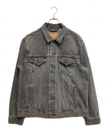 LEVI'S PReMIUM（リーバイス プレミアム）の古着「ヴィンテージフィット トラッカージャケット」｜ブラック
