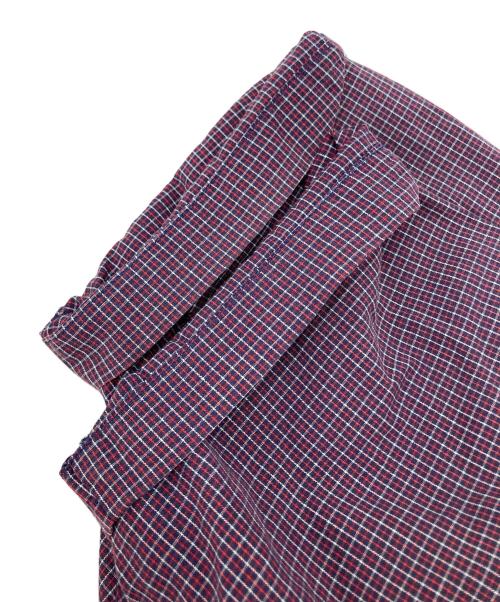 OLD STUSSY（オールドステューシー）OLD STUSSY (オールドステューシー) S/Sチェックシャツ レッド サイズ:Sの古着・服飾アイテム