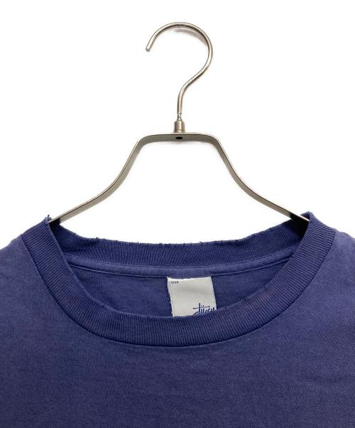 OLD STUSSY（オールドステューシー）OLD STUSSY (オールドステューシー) ロゴL/STシャツ ネイビー サイズ:Lの古着・服飾アイテム