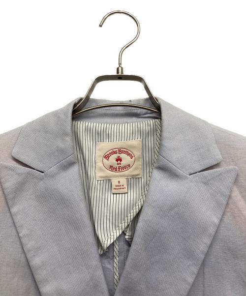 BROOKS BROTHERS（ブルックスブラザーズ）BROOKS BROTHERS (ブルックスブラザーズ) リネンブレンドダブルブレスドジャケット ピンクの古着・服飾アイテム