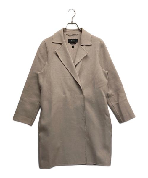WEEKEND Max Mara（ウィークエンド マックスマーラ）Weekend Max Mara (ウィークエンド マックスマーラ) ミディ丈ウールコート ベージュ サイズ:40の古着・服飾アイテム