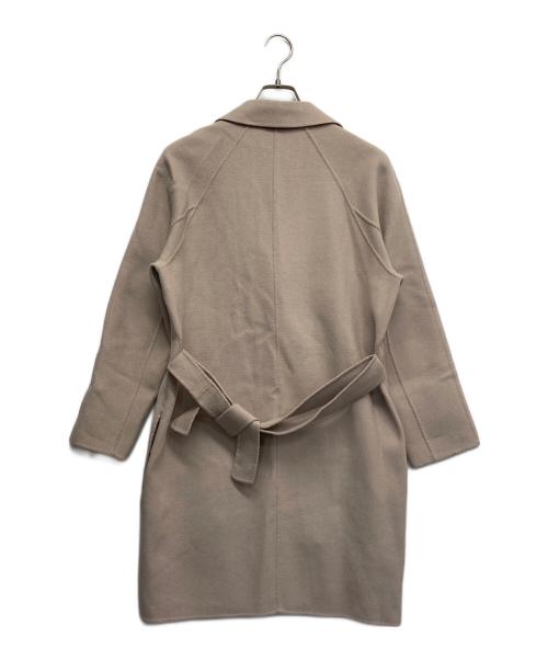WEEKEND Max Mara（ウィークエンド マックスマーラ）Weekend Max Mara (ウィークエンド マックスマーラ) ミディ丈ウールコート ベージュ サイズ:40の古着・服飾アイテム