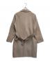 Weekend Max Mara (ウィークエンド マックスマーラ) ミディ丈ウールコート ベージュ サイズ:40：10000円