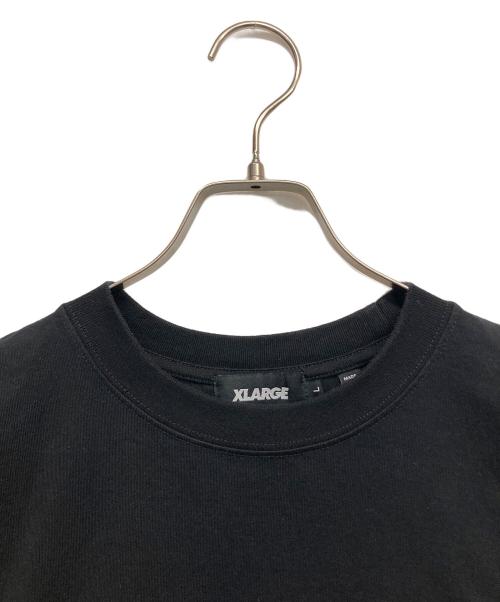 X-LARGE（エクストララージ）X-LARGE (エクストララージ) プリントTシャツ ブルー×ブラック サイズ:XLの古着・服飾アイテム