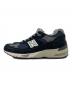 NEW BALANCE (ニューバランス) ローカットスニーカー ネイビー サイズ:8 1/2：12000円