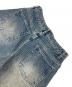 中古・古着 WYM LIDNM (ウィム バイ リドム) VINTAGE WASHED CURVED DENIM ブルー サイズ:XS：4000円
