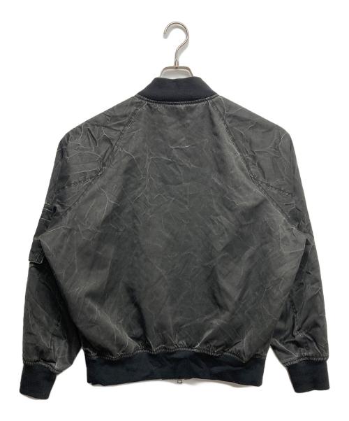 CLEL（クレイル）CLEL (クレイル) Vintage Design Short MA-1 Blouson ブラック サイズ:XSの古着・服飾アイテム