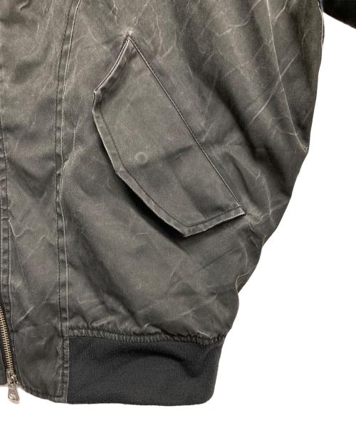 CLEL（クレイル）CLEL (クレイル) Vintage Design Short MA-1 Blouson ブラック サイズ:XSの古着・服飾アイテム