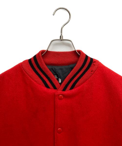 nelsons（ネルソンズ）NELSONS (ネルソンズ) レザー切替スタジャン ブラック サイズ:44の古着・服飾アイテム