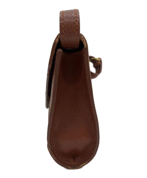RALPH LAUREN（ラルフローレン）RALPH LAUREN (ラルフローレン) レザーショルダーバッグ ブラウン サイズ:FREEの古着・服飾アイテム