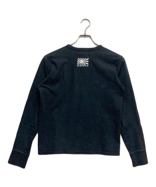 SAMURAI JEANS（サムライジーンズ）SAMURAI JEANS (サムライジーンズ) プリントカットソー ブラック サイズ:-の古着・服飾アイテム