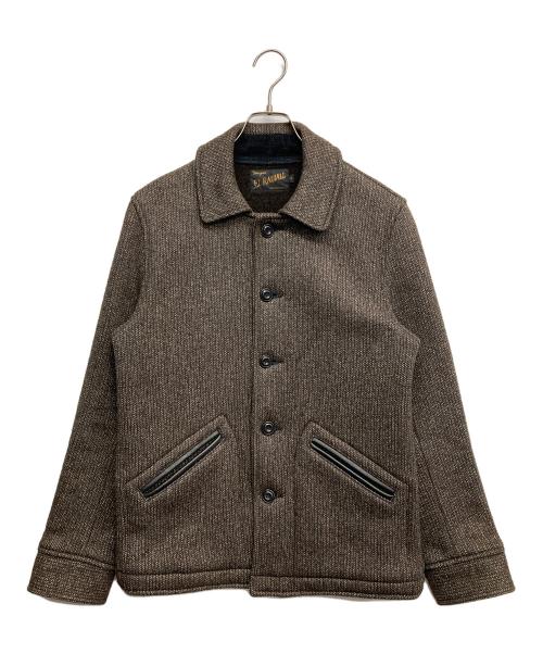 EL RADIALL（ラディアル）EL RADIALL (ラディアル) ビーチジャケット ブラウン サイズ:38の古着・服飾アイテム