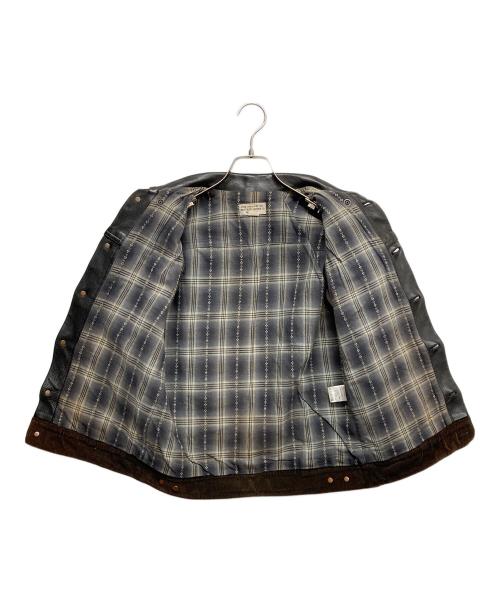 WEST RIDE（ウエストライド）WEST RIDE (ウエストライド) ゴートスキンベスト ブラック サイズ:34の古着・服飾アイテム