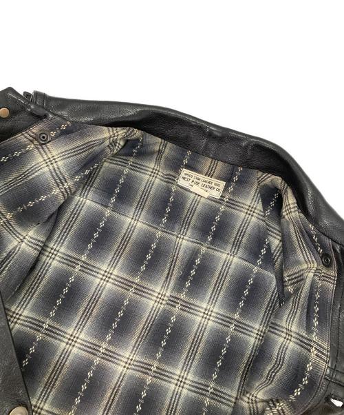 WEST RIDE（ウエストライド）WEST RIDE (ウエストライド) ゴートスキンベスト ブラック サイズ:34の古着・服飾アイテム