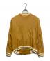 SPORTS WEAR OF QUALITY (スポーツウェア・オブ・クオリティー) フロッキープリントジップアップジャケット イエロー サイズ:M：10000円