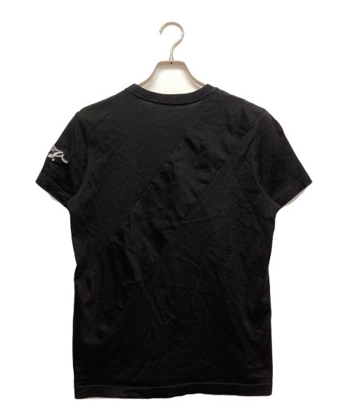 LOUIS VUITTON（ルイ ヴィトン）LOUIS VUITTON (ルイ ヴィトン) FRAGMENT DESIGN (フラグメントデザイン) ブランドロゴパッチＴＥＥ ブラック サイズ:XSの古着・服飾アイテム