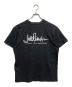 LORO PIANA (ロロピアーナ) HIROSHI FUJIWARA (ヒロシ フジワラ) ロゴバックプリントＴシャツ ブラック サイズ:M：10000円