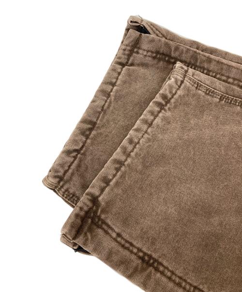 CarHartt（カーハート）CarHartt (カーハート) ダックダブルニーオーバーオール ブラウン サイズ:W42×L30の古着・服飾アイテム