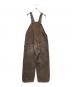 CarHartt (カーハート) ダックダブルニーオーバーオール ブラウン サイズ:W42×L30：10000円