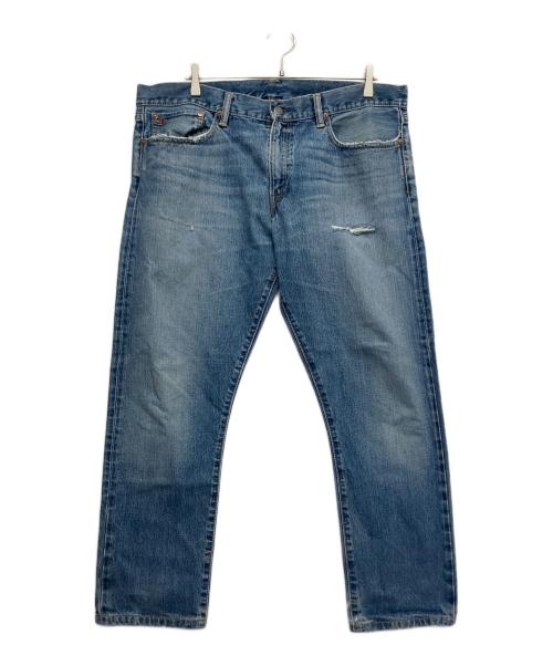 POLO RALPH LAUREN（ポロ・ラルフローレン）POLO RALPH LAUREN (ポロ・ラルフローレン) デニムパンツ ブルー サイズ:W36の古着・服飾アイテム