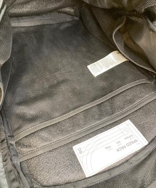 speed pack（スピードパック）speed pack (スピードパック) リュック  30L ブラックの古着・服飾アイテム