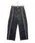 Jieda（ジエダ）の古着「SWITCHING OVER DENIM PANTS」｜ブラック