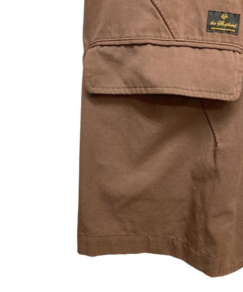 The shepherd UNDERCOVER（ザシェパード アンダーカバー）the shepherd UNDERCOVER (ザシェパード アンダーカバー) Ｔ／ＣツイルパッカリングルーズＪＫＴテーラードジャケット ブラウン サイズ:2の古着・服飾アイテム
