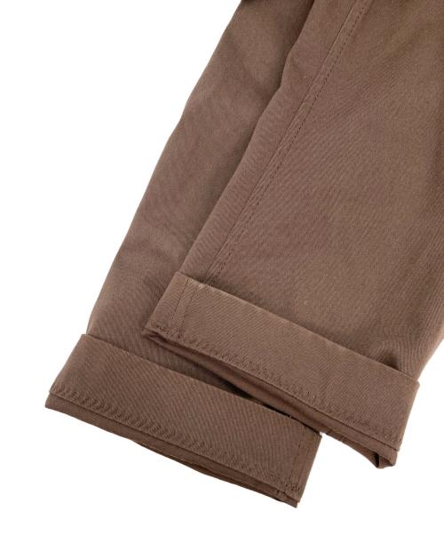 The shepherd UNDERCOVER（ザシェパード アンダーカバー）the shepherd UNDERCOVER (ザシェパード アンダーカバー) Ｔ／ＣツイルパッカリングルーズＪＫＴテーラードジャケット ブラウン サイズ:2の古着・服飾アイテム