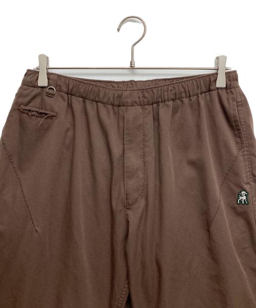 The shepherd UNDERCOVER（ザシェパード アンダーカバー）the shepherd UNDERCOVER (ザシェパード アンダーカバー) easy pants ブラウン サイズ:2の古着・服飾アイテム