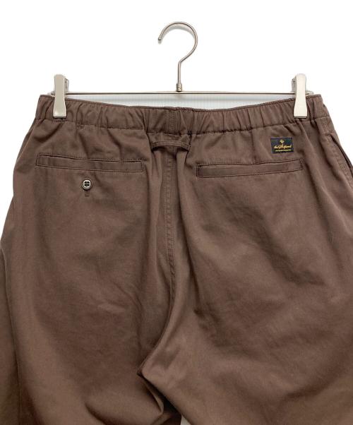 The shepherd UNDERCOVER（ザシェパード アンダーカバー）the shepherd UNDERCOVER (ザシェパード アンダーカバー) easy pants ブラウン サイズ:2の古着・服飾アイテム