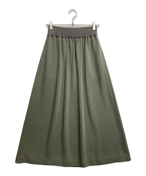 HYKE（ハイク）HYKE (ハイク) ロングスカート カーキ サイズ:1の古着・服飾アイテム