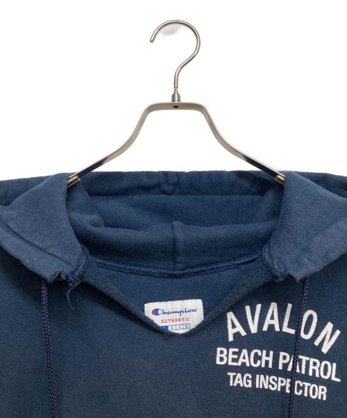 Champion（チャンピオン）Champion (チャンピオン) AVALON リバースウィーブパーカー ネイビー サイズ:Lの古着・服飾アイテム