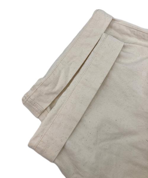 nest Robe（ネストローブ）nest Robe (ネストローブ) Organic Cotton Asymmetric Design Pants ホワイト サイズ:FREEの古着・服飾アイテム