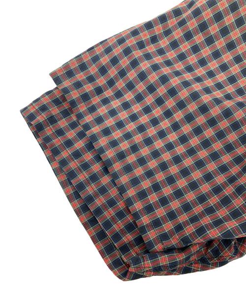 RALPH LAUREN（ラルフローレン）RALPH LAUREN (ラルフローレン) 半袖チェックシャツ レッド×ネイビー サイズ:Lの古着・服飾アイテム