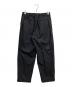 Graphpaper (グラフペーパー) Wooly Cotton Twill Wide Tapered Slack ブラック サイズ:2：15000円