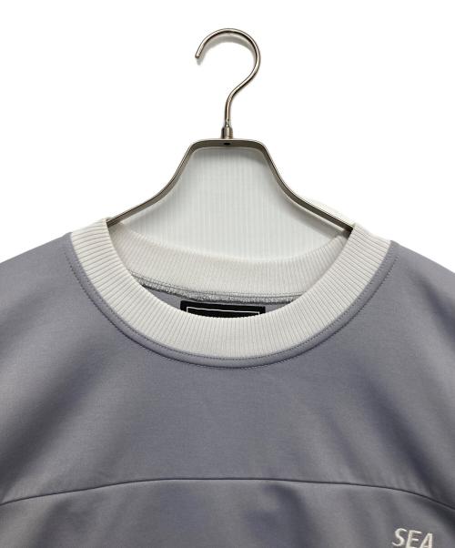 WIND AND SEA（ウィンダンシー）WIND AND SEA (ウィンダンシー) WDS JERSEY TOPS グレー サイズ:XLの古着・服飾アイテム