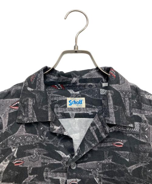Schott（ショット）Schott (ショット) 半袖シャツ ブラック サイズ:Ｍの古着・服飾アイテム
