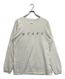 WTAPS（ダブルタップス）の古着「L/Sプリントカットソー」｜ホワイト
