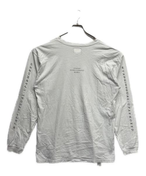 WTAPS（ダブルタップス）WTAPS (ダブルタップス) L/Sプリントカットソー ホワイト サイズ:03の古着・服飾アイテム
