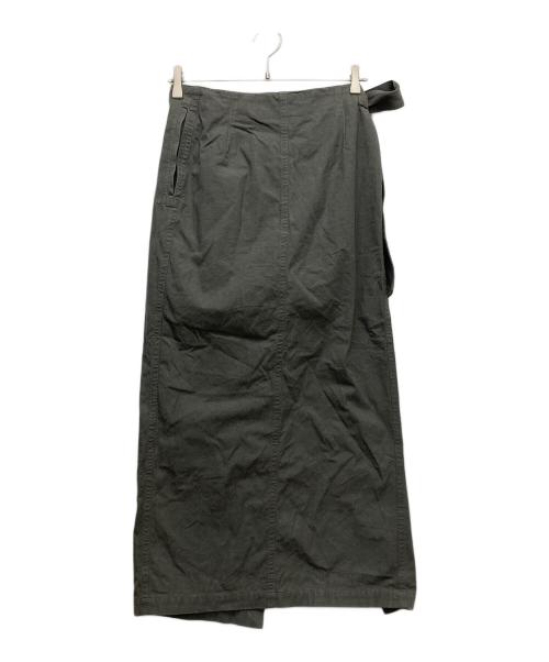 Y's（ワイズ）Y's (ワイズ) ラップスカート オリーブ サイズ:1の古着・服飾アイテム